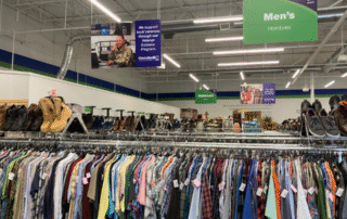 Stores – General picture store Inside a Goodwill retail store